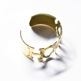 Gold Gameday Cuff