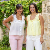 Heirloom White Tank
