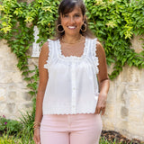 Heirloom White Tank