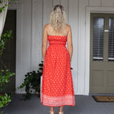 Country Rose Midi Dress