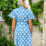 Brooke Coastal Cane Mini Dress