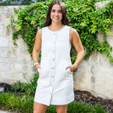 Mini Pinstripe Dress