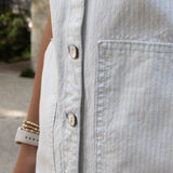 Mini Pinstripe Dress