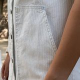 Mini Pinstripe Dress