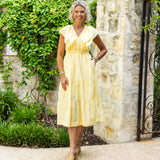 Sunflower Party Maxi Dress