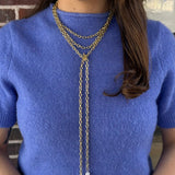 Pearl Lariat Necklace