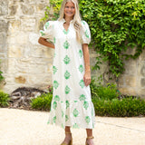 Garden Lace Midi Dress