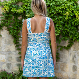 Tide Tile Mini Dress