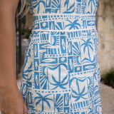 Tide Tile Mini Dress