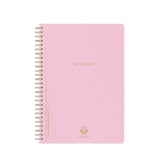 Twin Wire Lilac Notebook