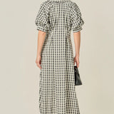 Gingham Maxi Dress