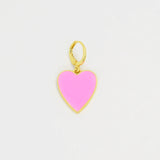 Pink Heart Charm