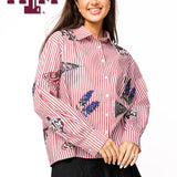 A&M Stripe Button Down