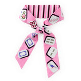 Camile Twilly Scarf Mahjong