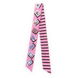 Camile Twilly Scarf Mahjong