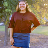 Delancey Denim Mini Skirt