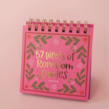 52 Weeks of Rom Com Quotes Desk Flip Calendar
