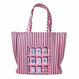 Evie Mahjong Reversible Quilted Tote Bag