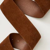 Suede Hex Hip Belt