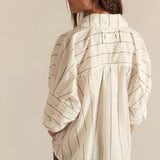 Seaside Cotton Stripe Shirt