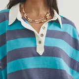 Auggie Oversized Polo Tee