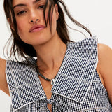 Waiting For Me Top Navy