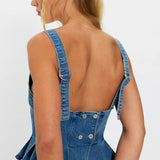 Sunfaded Denim Top