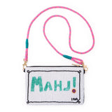 Leila Mahjong Beaded Clutch