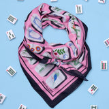 Olivia Square Scarf Mahjong